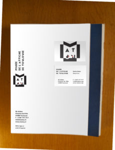 Carte et marque-page