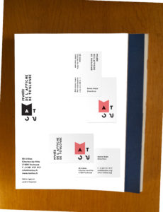 Carte et marque-page