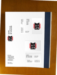Carte et marque-page
