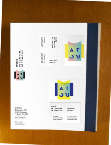 Carte et marque-page